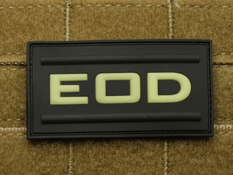 Mil-Spec Monkey Patch EOD · Negro