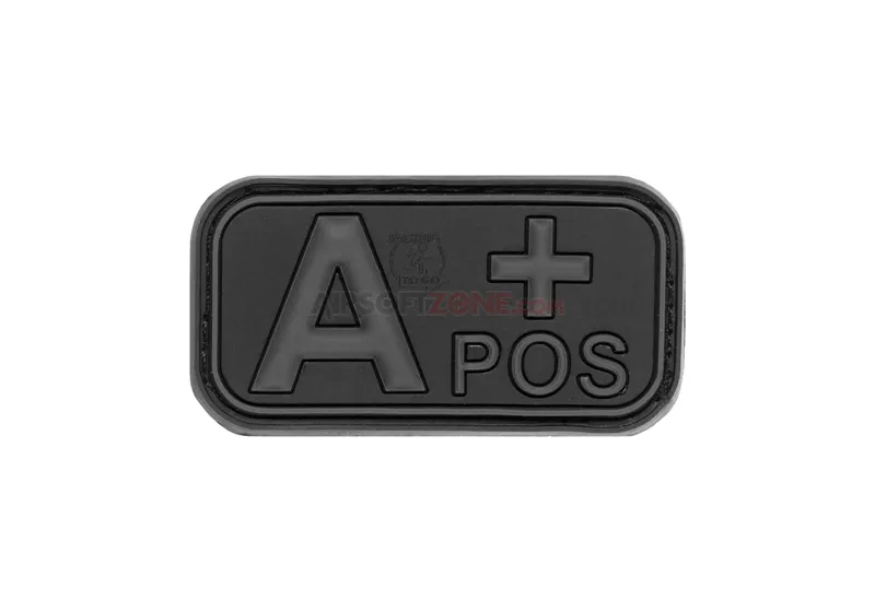 Jackets to go Patch Gruppo Sanguigno A+ · Gris