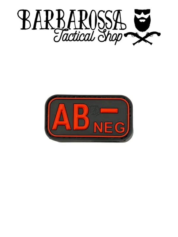 Jackets to go Patch Gruppo Sanguigno AB · Black red