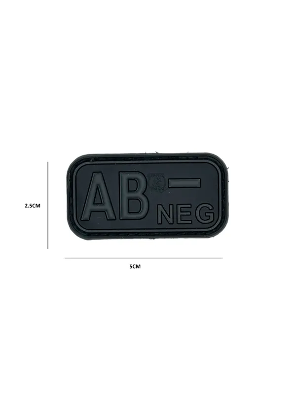 Jackets to go Patch Gruppo Sanguigno AB · Gris
