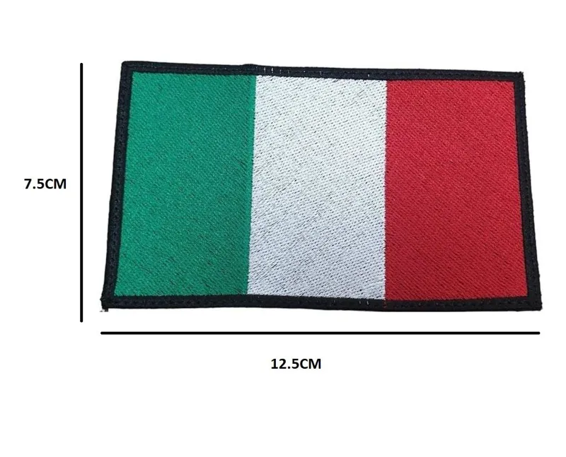 Barbarossa Patch Italia 12x7,5cm