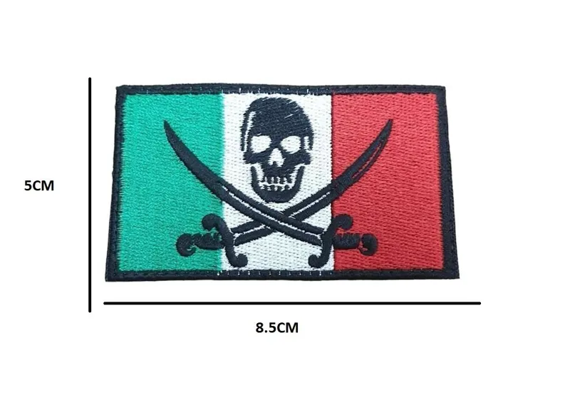 Barbarossa Patch Italia Jolly Roger