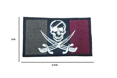 Patch Italia Jolly Roger Bassa Visibilità - Barbarossa