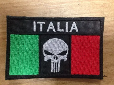 Patch Italia Punisher - Barbarossa