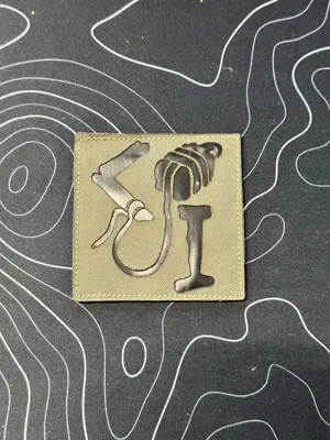 Patch Laser Cut Big - Counter Ignorance