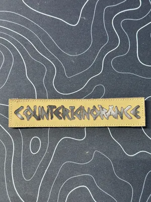 Patch Laser Cut - Counter Ignorance