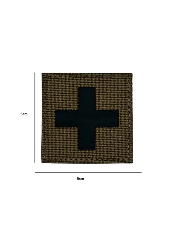 Mil-Spec Monkey Patch Laser Cut Cross · Coyote tan