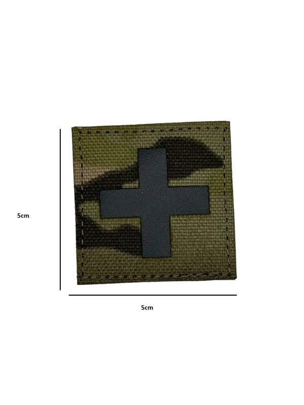 Mil-Spec Monkey Patch Laser Cut Cross · Multicam