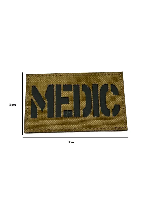 Mil-Spec Monkey Patch Laser Cut MEDIC · Coyote tan