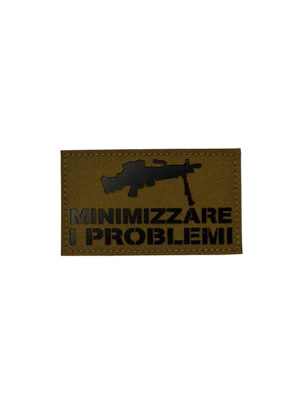 Barbarossa Tactical Shop Patch Laser Cut Minimizzare I Problemi · Coyote tan