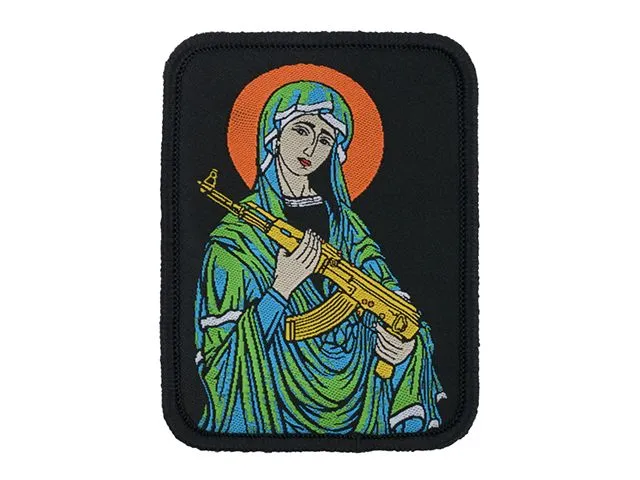 Mil-Spec Monkey Patch Madonna con Kalashnikov