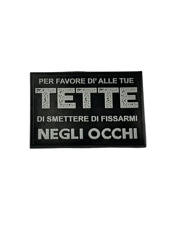 Mil-Spec Monkey Patch Occhi Tette · Gris