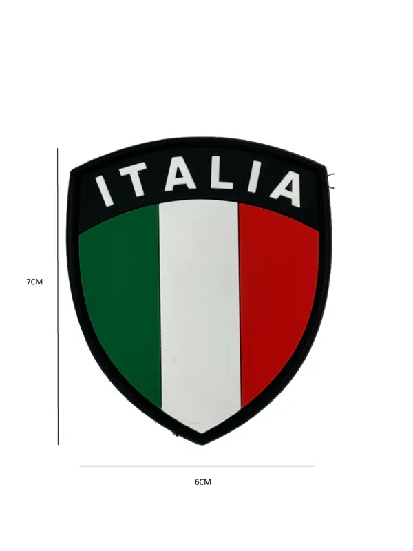 Jackets to go Patch Omerale Italia Rubber