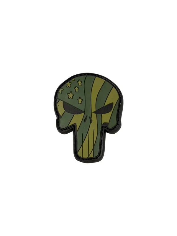 Mil-Spec Monkey Patch Punisher · Od green