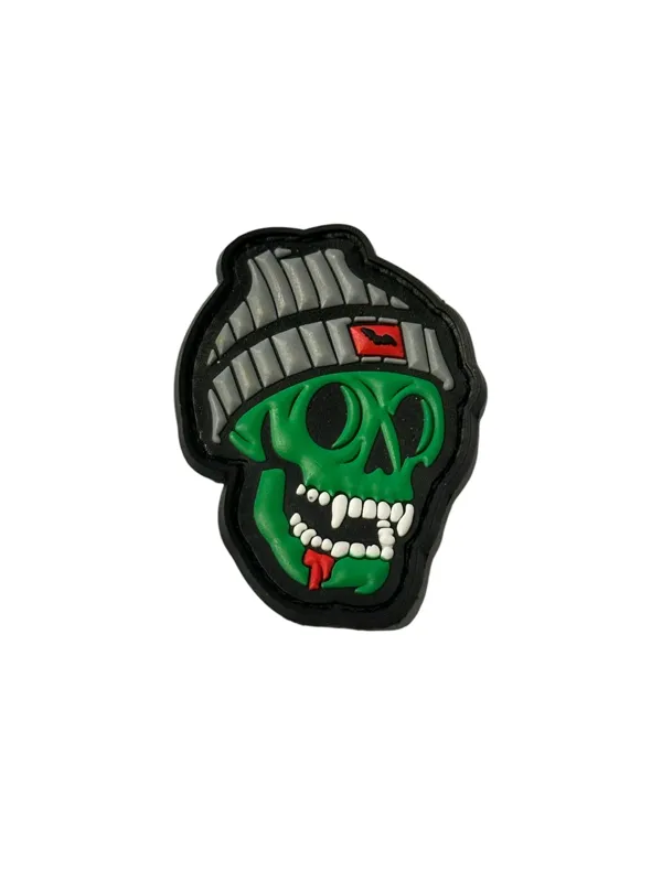 Mil-Spec Monkey Patch SKULL Cap · Verde / OD