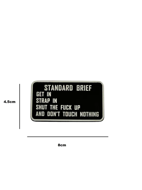 Jackets to go Patch Standardbriefing