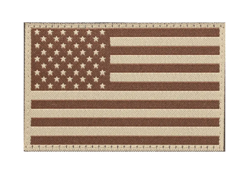 Clawgear Patch USA Flag · Tan / FDE