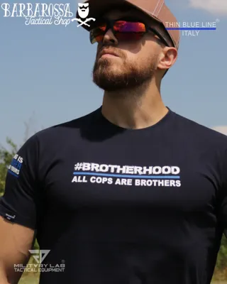 T-Shirt ® ACAB Brotherhood - Thin Blue Line Italy
