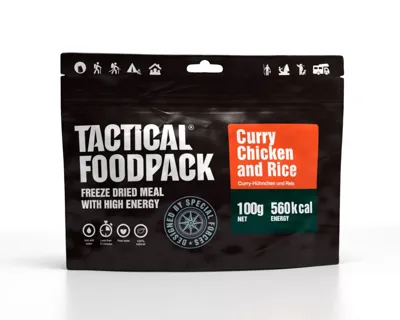 Curry Chicken and Rice - Tactical Foodpack