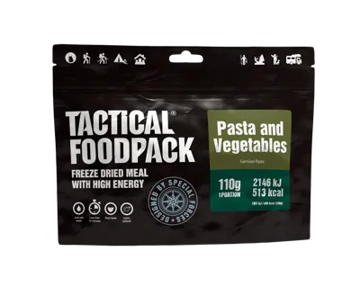 Pasta and Vegetables - Tactical Foodpack