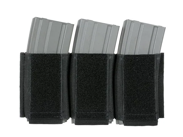 8Fields Tasca Tripla M4 Velcrata · Negro