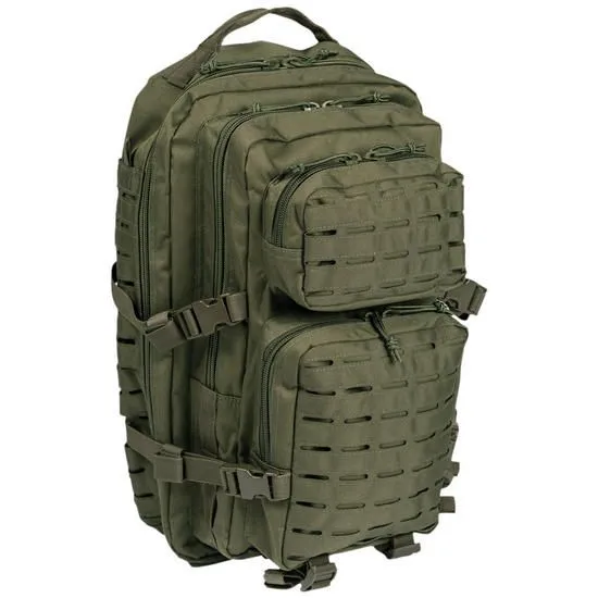 Mil-Tec US Assault Pack Laser Cut Large · Verde / OD