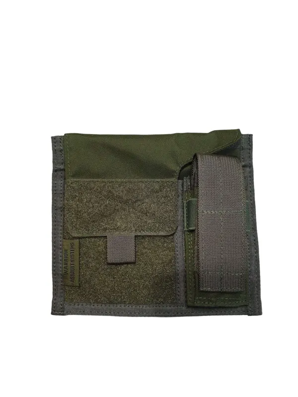 Warrior Assault Systems Warrior Large Admin Panel with Pouch · Od green