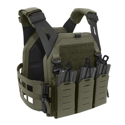 Warrior Laser Cut Low Profile Carrier V2 with Triple Bungee 5.56 - Warrior Assault Systems
