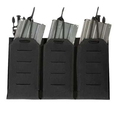 Warrior Laser Cut Triple Bungee 5.56 Panel - Warrior Assault Systems