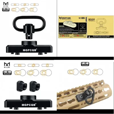 Aggancio Cinghia QD per M-LOK/KeyMod - MGPCQB