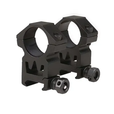 Anelli Ottica 25mm Profilo Alto per RIS Standard 20mm - theta