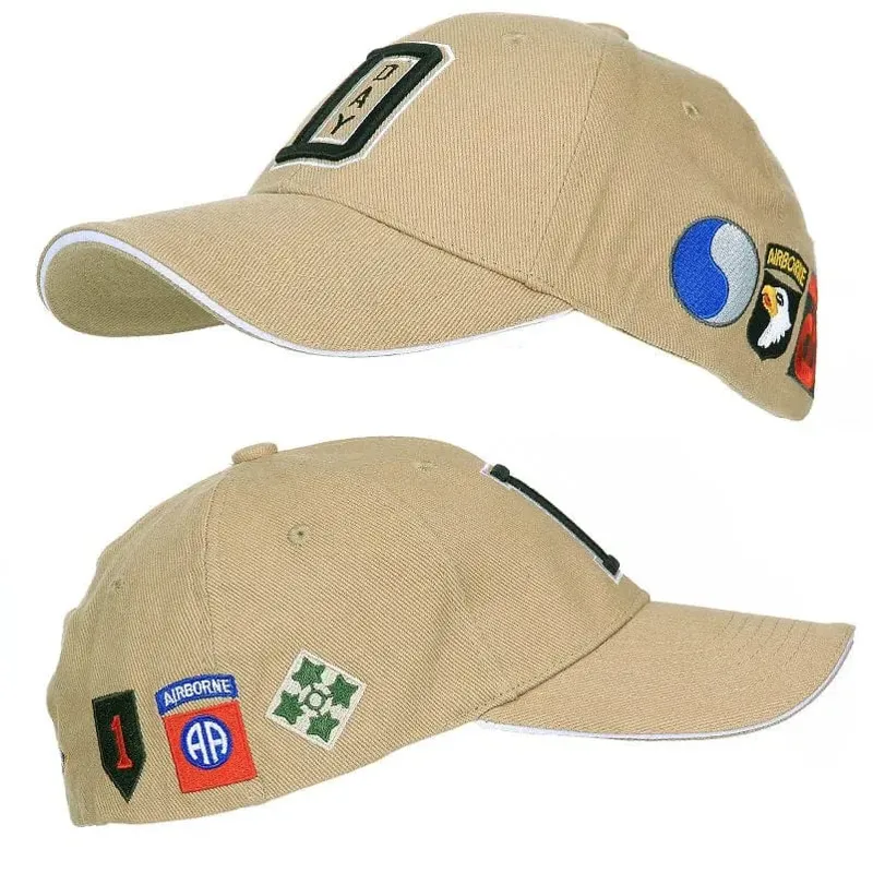 101 Inc Cappello Baseball WW II D-Day · Tan / FDE