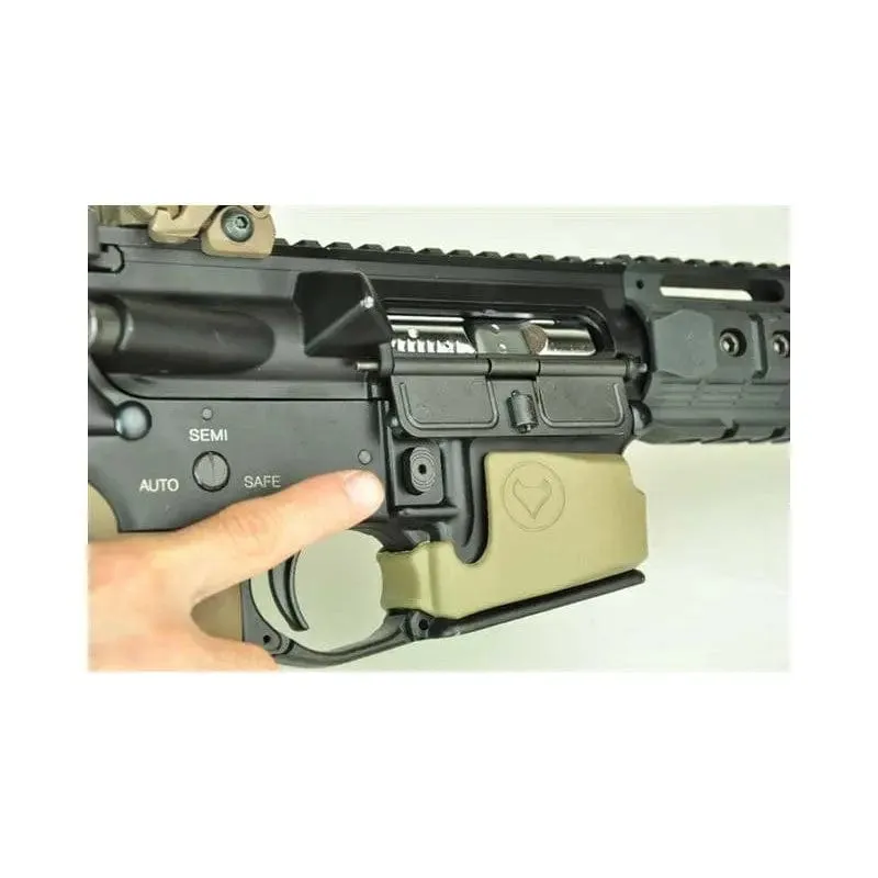 FMA Airsoft Rubber NQ Grip · Verde / OD