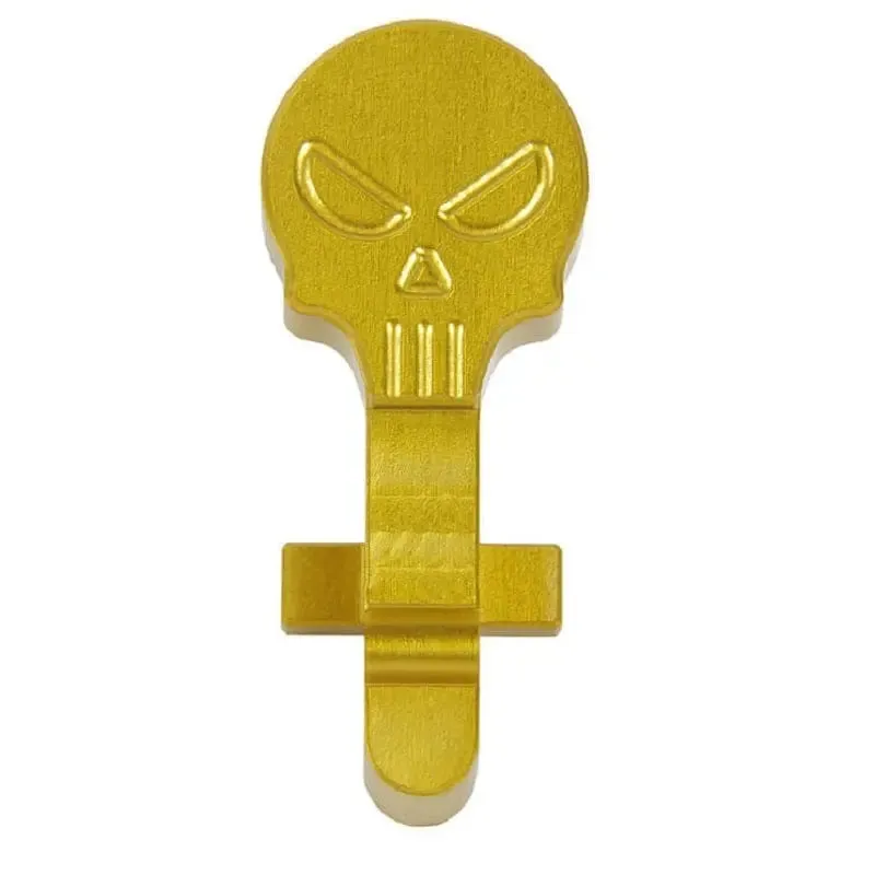 Gate Catch per Serie M4, Teschio · Oro