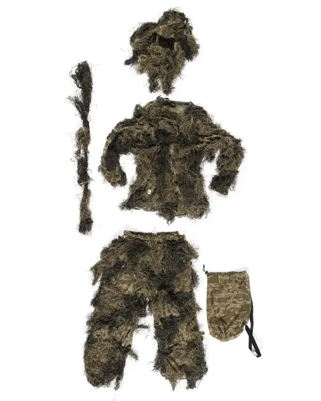 Mil-Tec Ghillie Parka Set Da 4 Pezzi