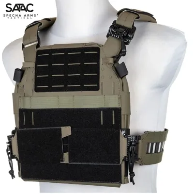 Gilet Tattico Plate Carrier QRIII con Sgancio Rapido - SaTac