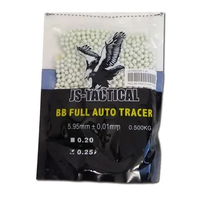Pallini Traccianti 0,25g Busta Da 2000BBs - JS Tactical