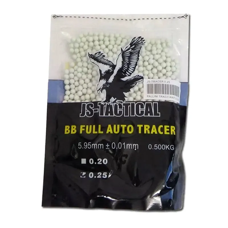 JS Tactical Pallini Traccianti 0,25g Busta Da 2000BBs