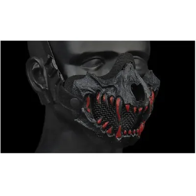 Maschera Protezione Viso Fangs Mask - Wosport