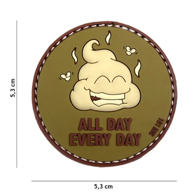 101 Inc Patch 3D PVC All Day Every Day