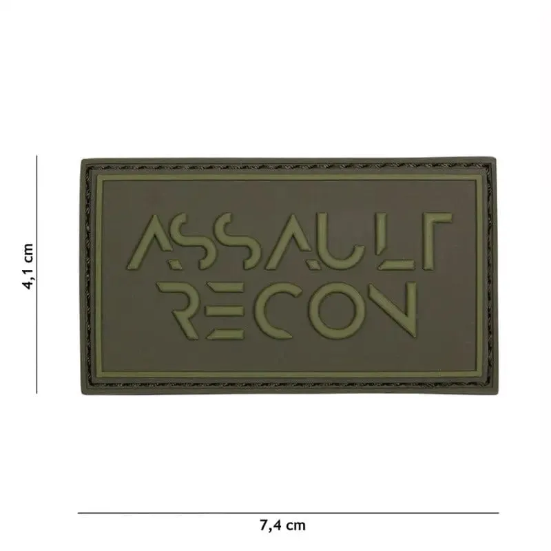 101 Inc Patch 3D PVC Assault Recon