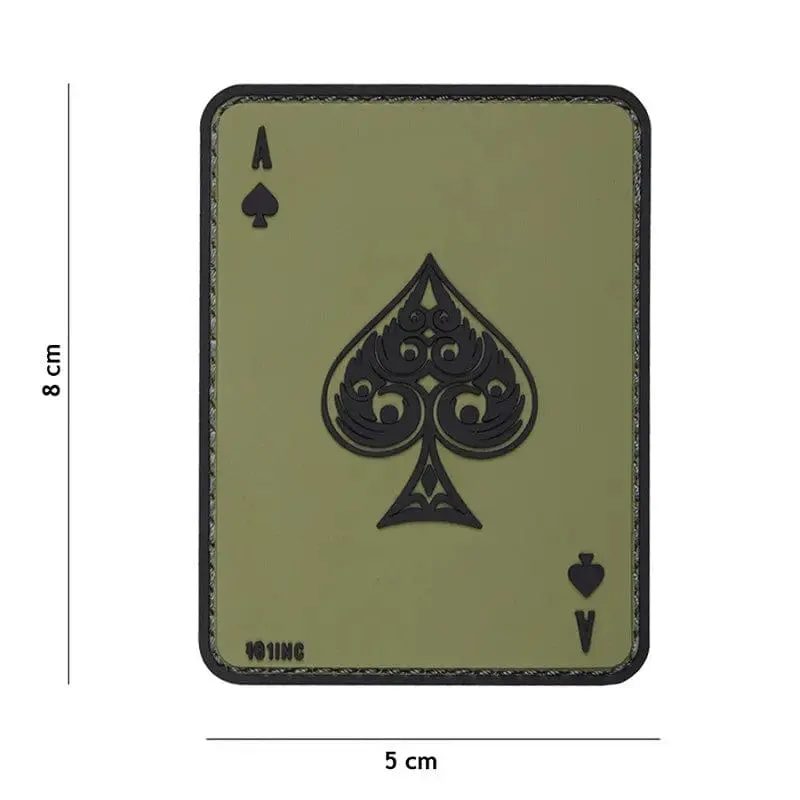 101 Inc Patch 3D PVC Asso Di Picche