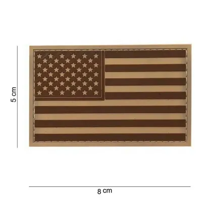 Patch 3D PVC Bandiera Americana Vari Colori - 101 Inc