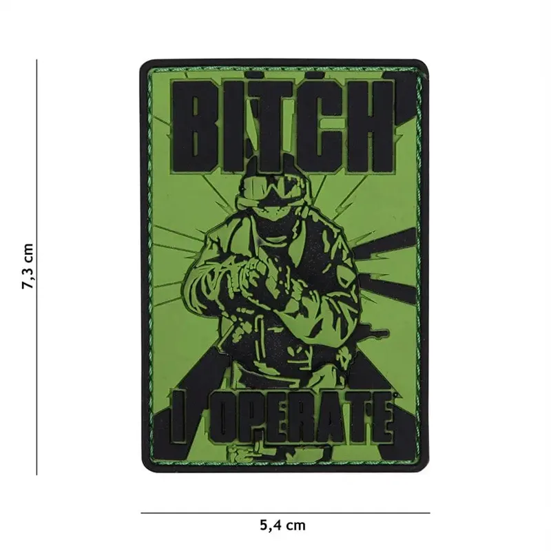 101 Inc Patch 3D PVC Bitch · Verde / OD