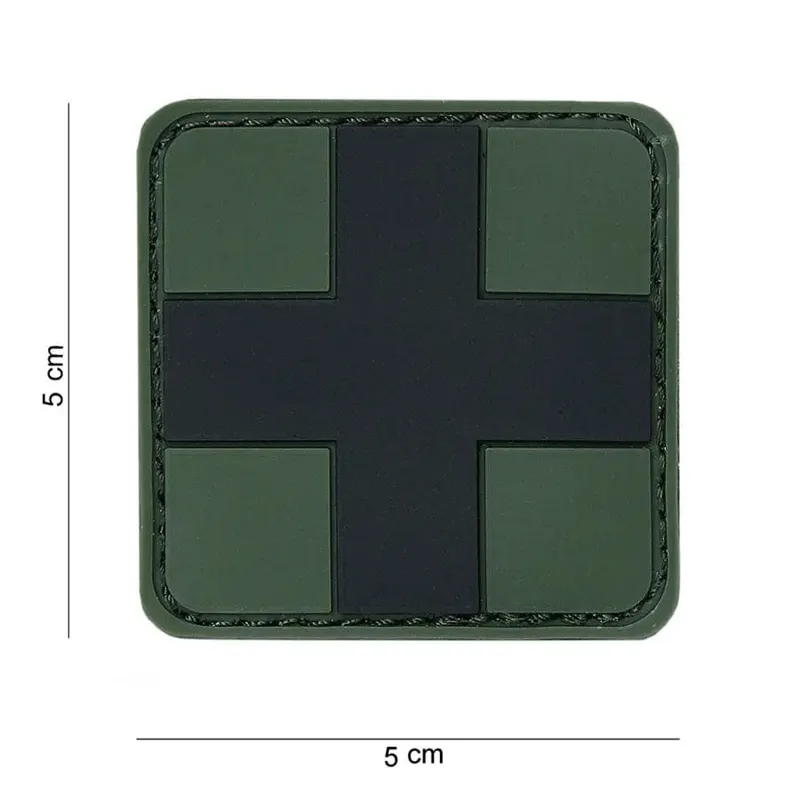 101 Inc Patch 3D PVC Croce · Verde / OD