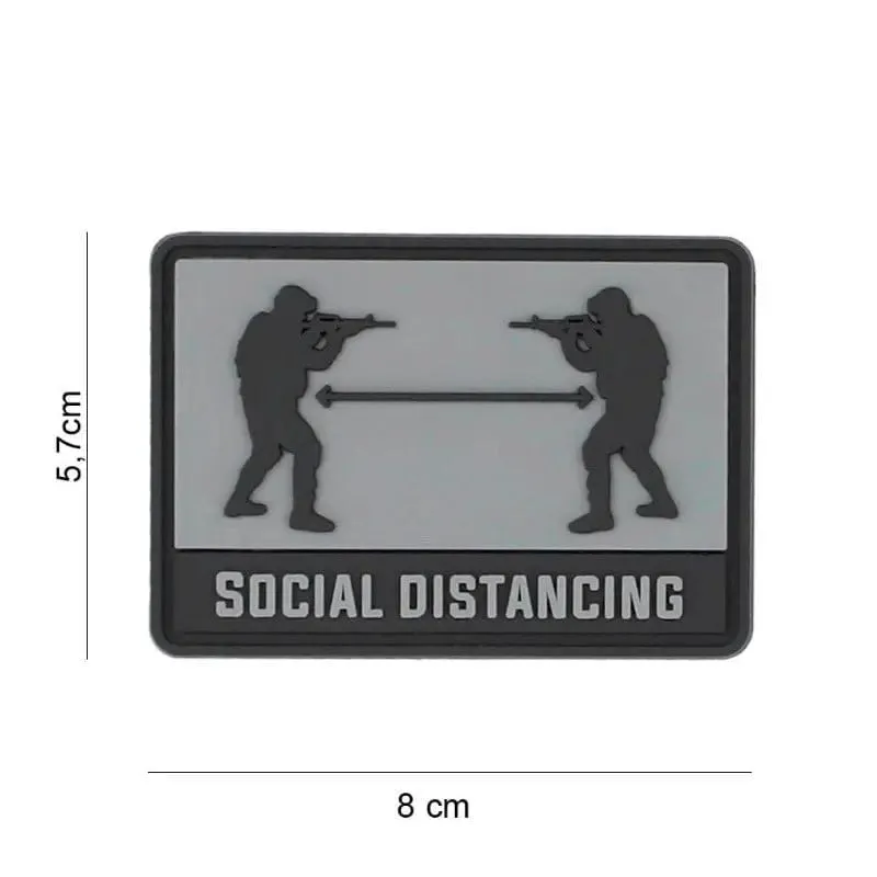 101 Inc Patch 3D PVC Distanziamento Sociale
