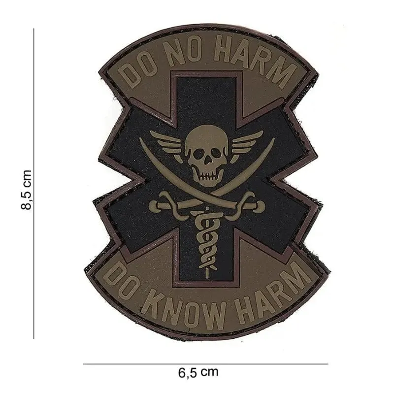 101 Inc Patch 3D PVC Do Know Harm