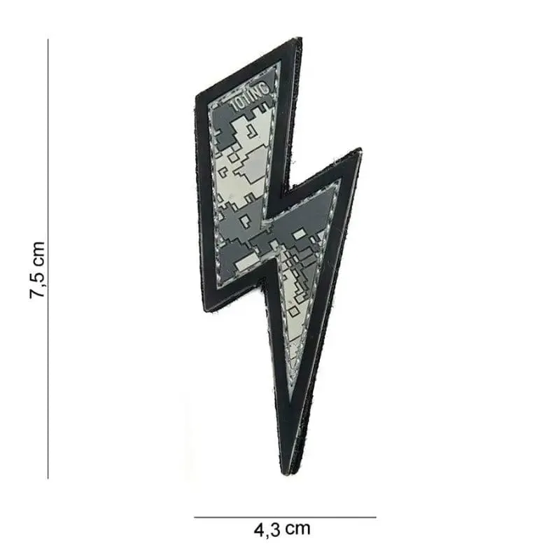 101 Inc Patch 3D PVC Fulmine