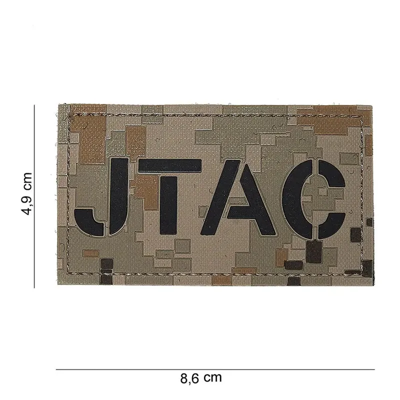 101 Inc Patch 3D PVC JTAC Digital · Tan / FDE