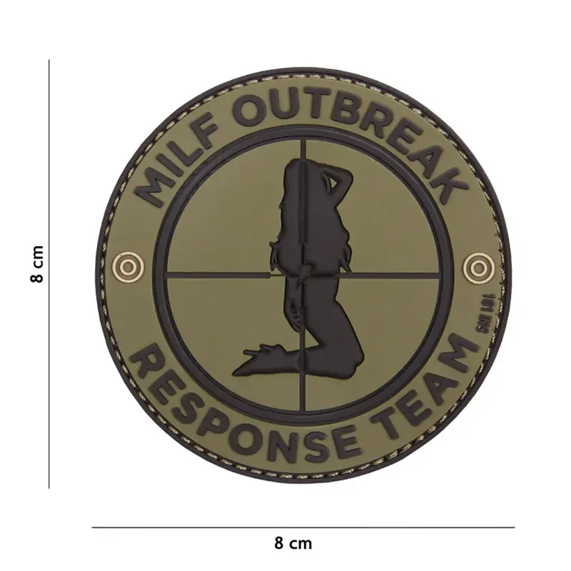101 Inc Patch 3D PVC Milf Outbreak